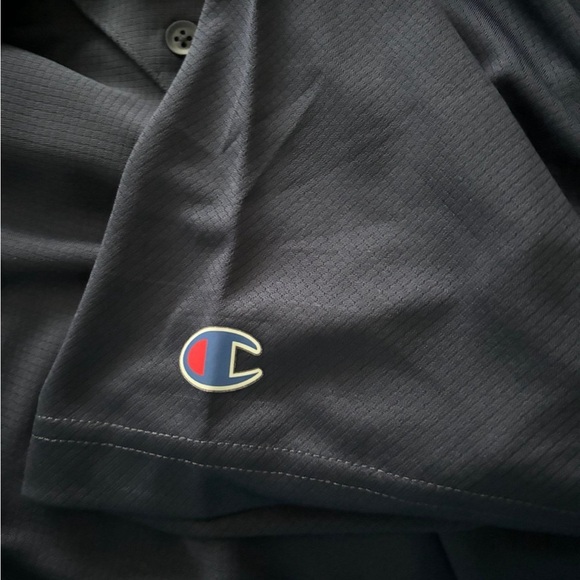 Michigan Wolverines Champion Blue Moisture Wick X-Large XL Logo Polo Shirt NWT - Picture 6 of 6